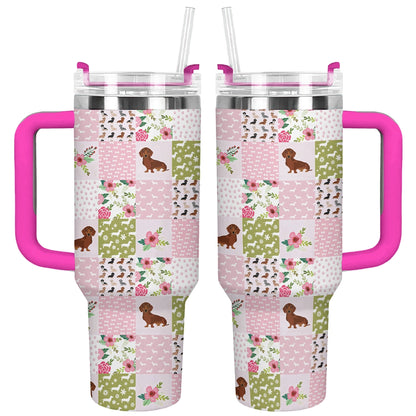 Shineful Tumbler Dachshund Dreams