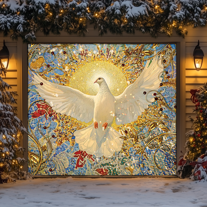 Shineful Garage Door Banner Decoration Holy Spirit