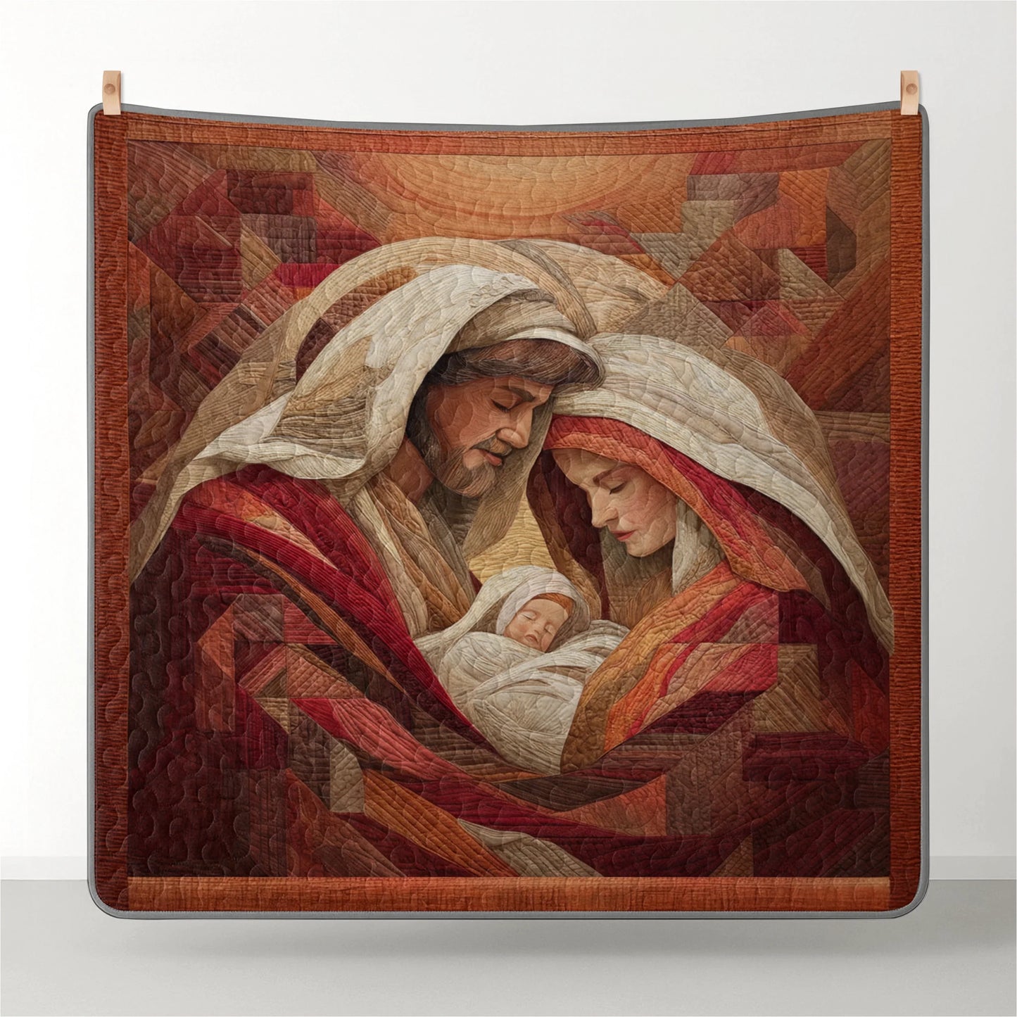 Shineful Quilt 3-Piece Set Sacred Geometry of Grace