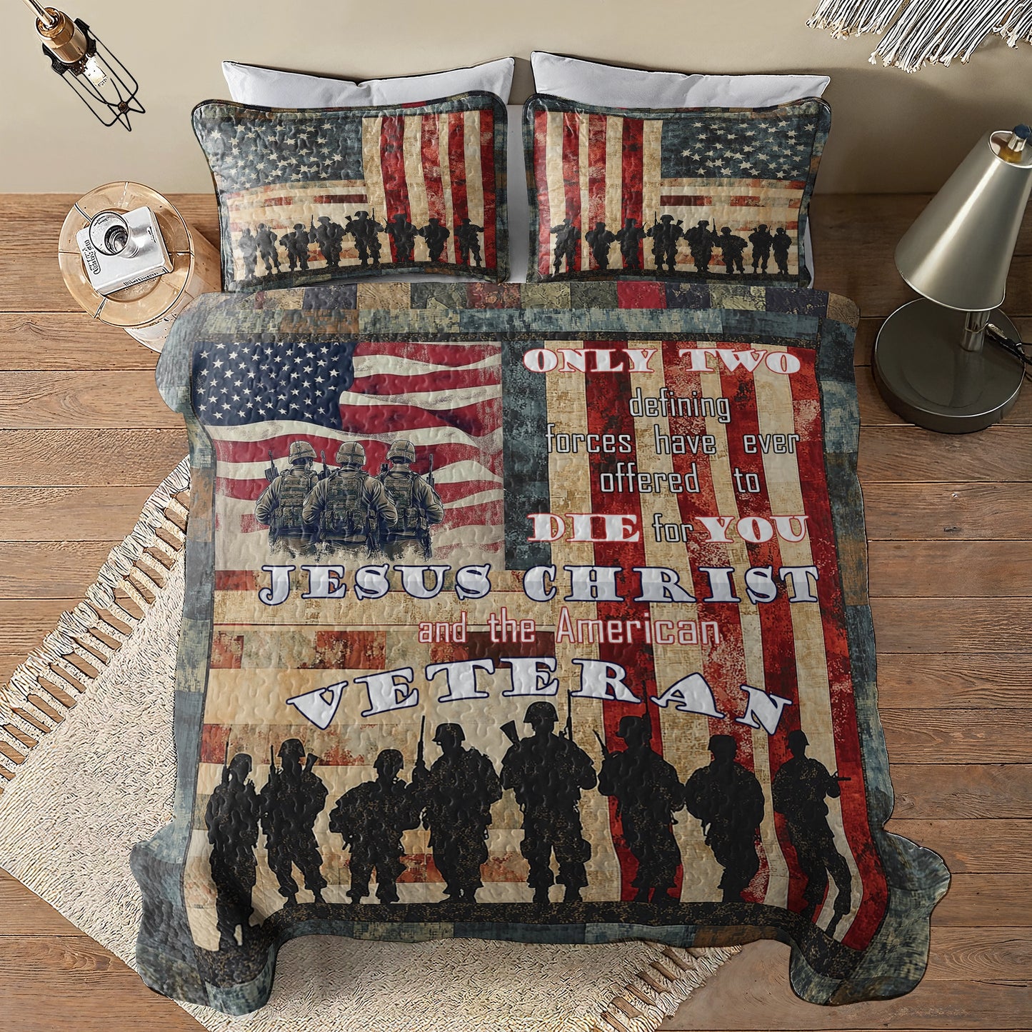 Shineful All Season Quilt 3-Piece Set - Veteran's Promise