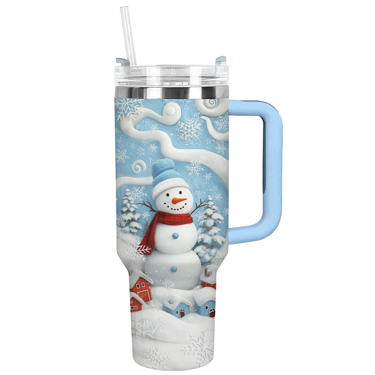 Shineful Tumbler Joyful Winter Snowman