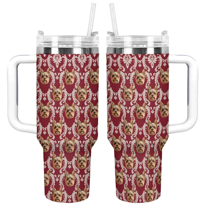 Shineful Tumbler  Royal Yorkie Charm