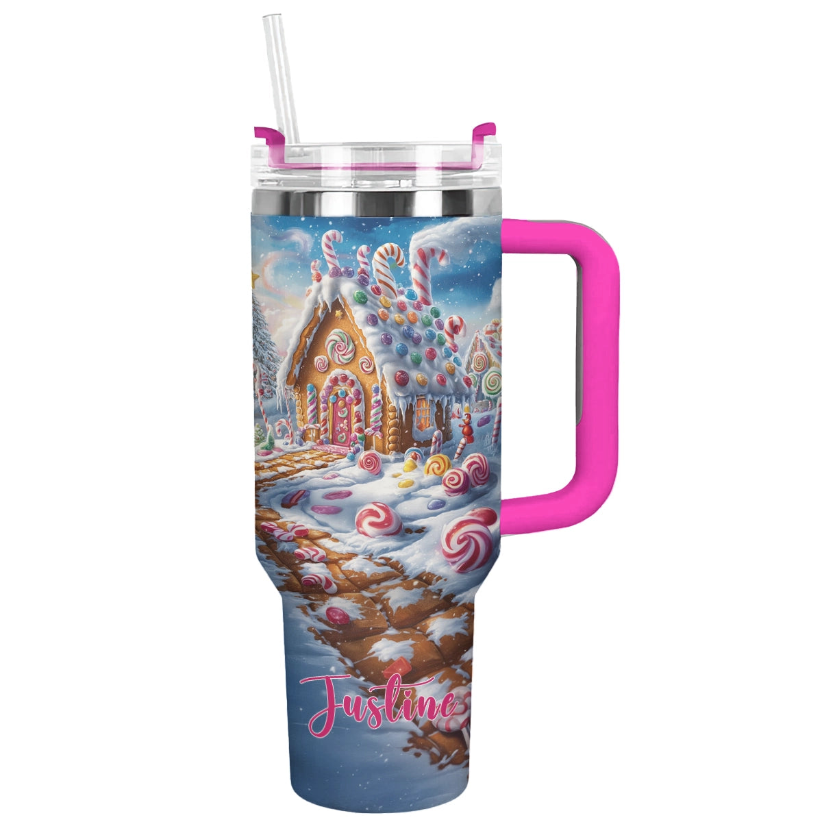 Shineful Glossy Tumbler Personalized Sweet Wonderland