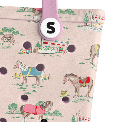 Shineful Beach Bag Horse Racing