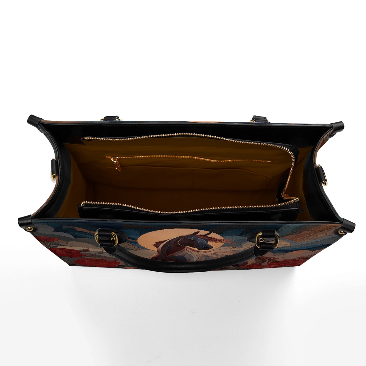 Shineful Leather Bag Night Bloom Stallion