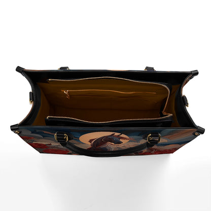 Shineful Leather Bag Night Bloom Stallion