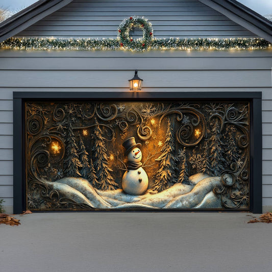 Shineful Garage Door Banner Decoration Holiday Cheer Starts