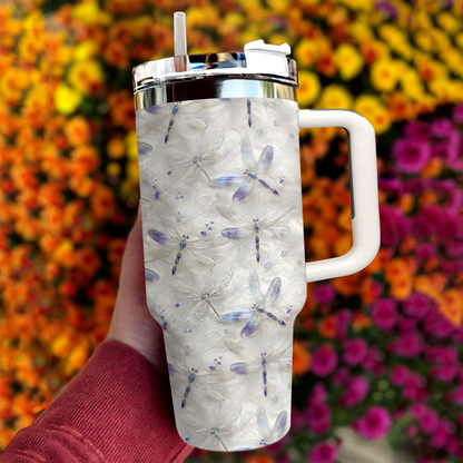 Shineful Tumbler Ethereal Dragonfly Elegance