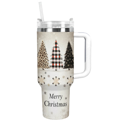 Shineful Tumbler Elegent Christmas Trees