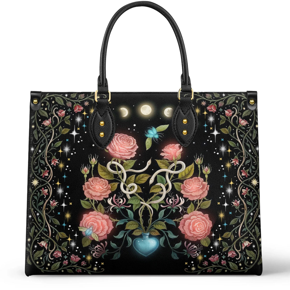 Shineful Leather Bag Lunar Rose Alchemy