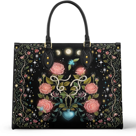Shineful Leather Bag Lunar Rose Alchemy