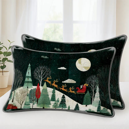 Shineful Quilt 3-Piece Set Christmas Eve Magic