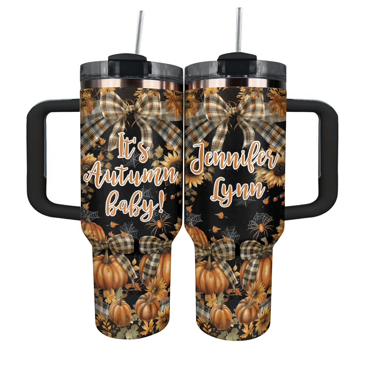 Shineful Personalized Tumbler It's Autumn Baby