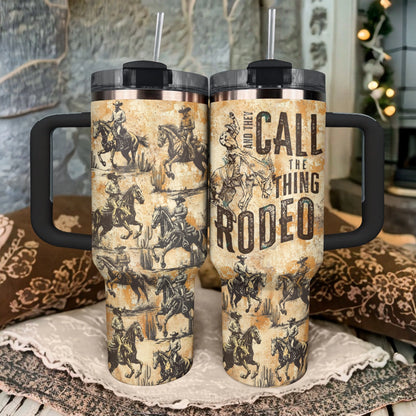 Shineful Tumbler Cowboy Ride 'Em High