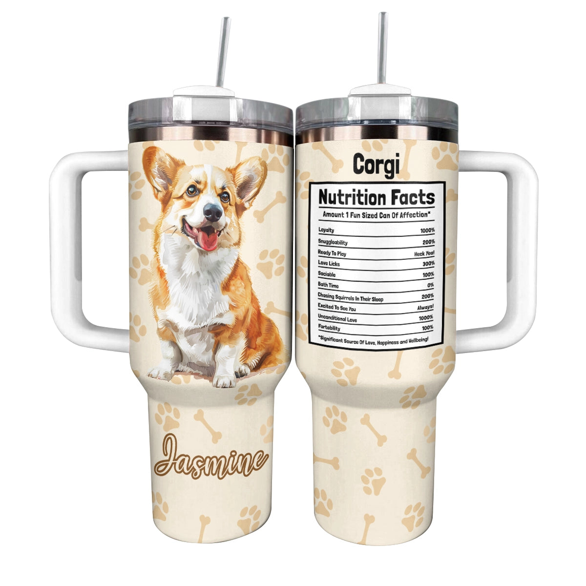 Shineful Tumbler Corgi Nutrition Facts