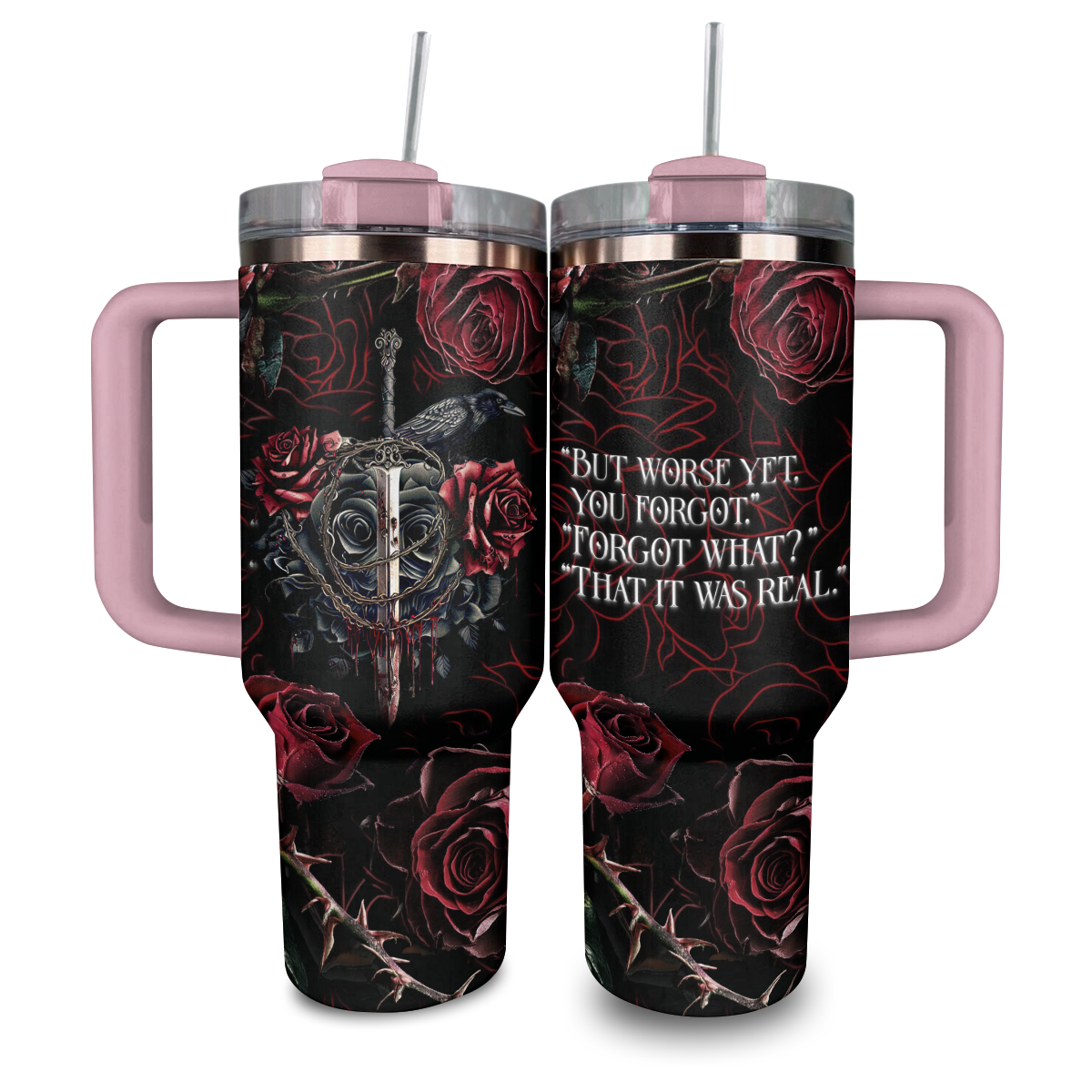 Shineful Tumbler Fallen Rose Enigmatic Love