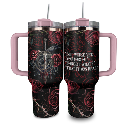 Shineful Tumbler Fallen Rose Enigmatic Love