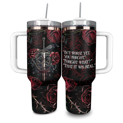 Shineful Tumbler Fallen Rose Enigmatic Love