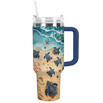 Shineful Tumbler Ocean Turtle