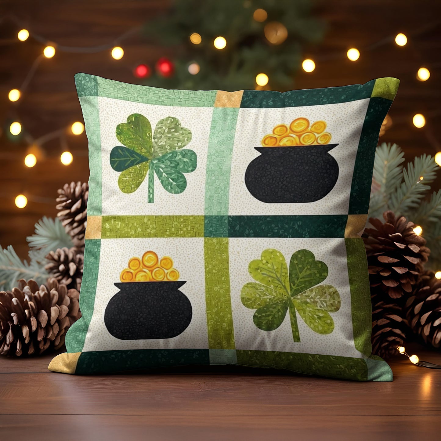 Shineful 2D Print Cushion Cover, Pillowcase, Pillows Covers Lucky Hearth
