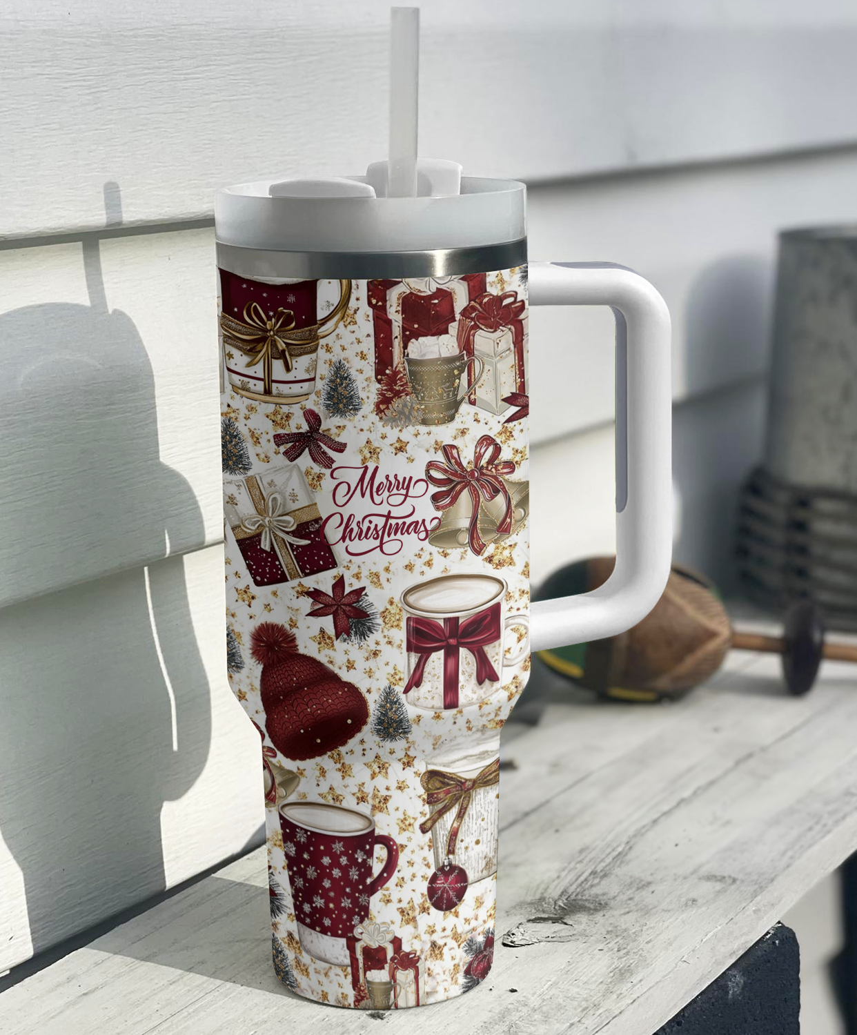 Shineful Tumbler Classic Crimson Christmas