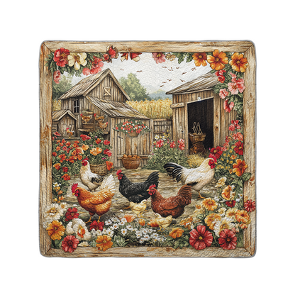 Shineful All Season Quilt 3-Piece Set Golden Morning Farm