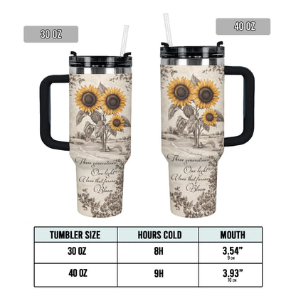 Shineful Tumbler Personalized Generations of Sunshine