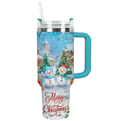Shineful Tumbler Merry Christmas Snowman
