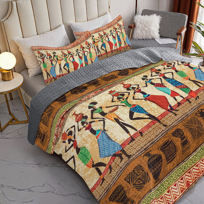 Shineful All Season Quilt 3-Piece Set The Long Walk Home