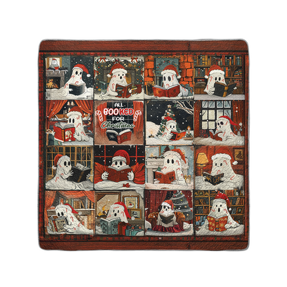 Shineful All Season Quilt 3-Piece Set Christmas Bookish Candy Boo