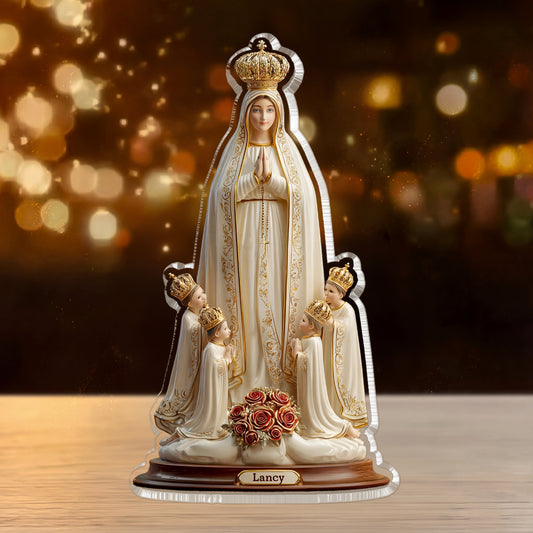 Shineful Custom Shaped Acrylic Plaque Mother of Grace Spiritual