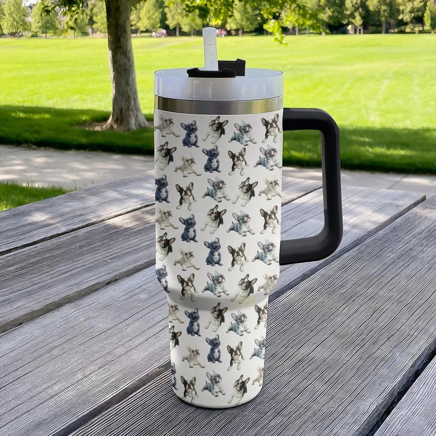 Shineful Tumbler Frenchie Frenzy