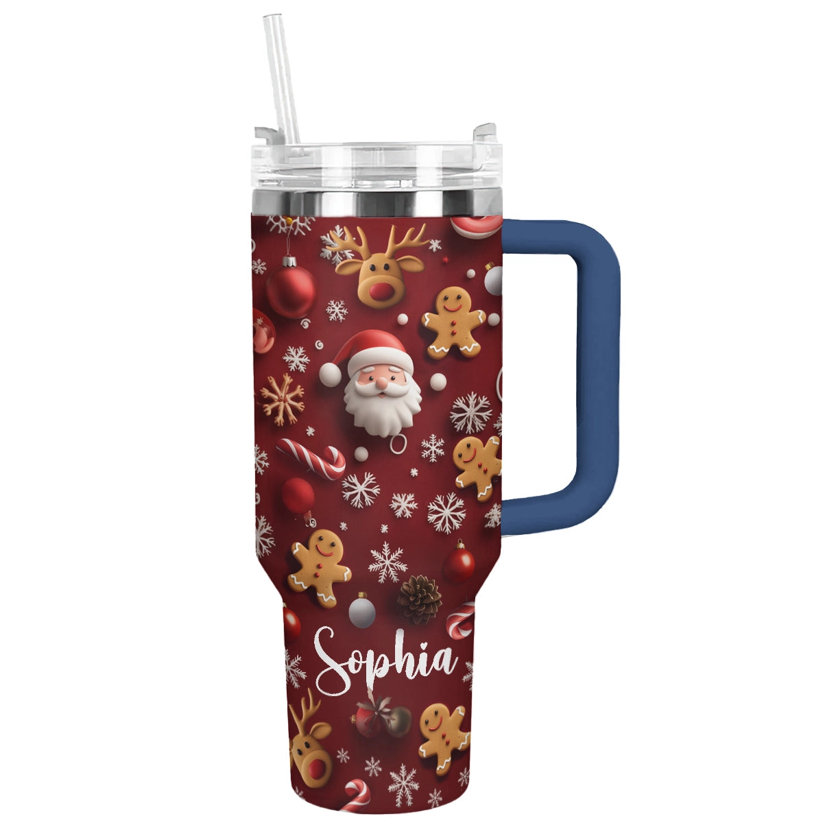 Shineful Glossy Tumbler Personalized Festive Spirit