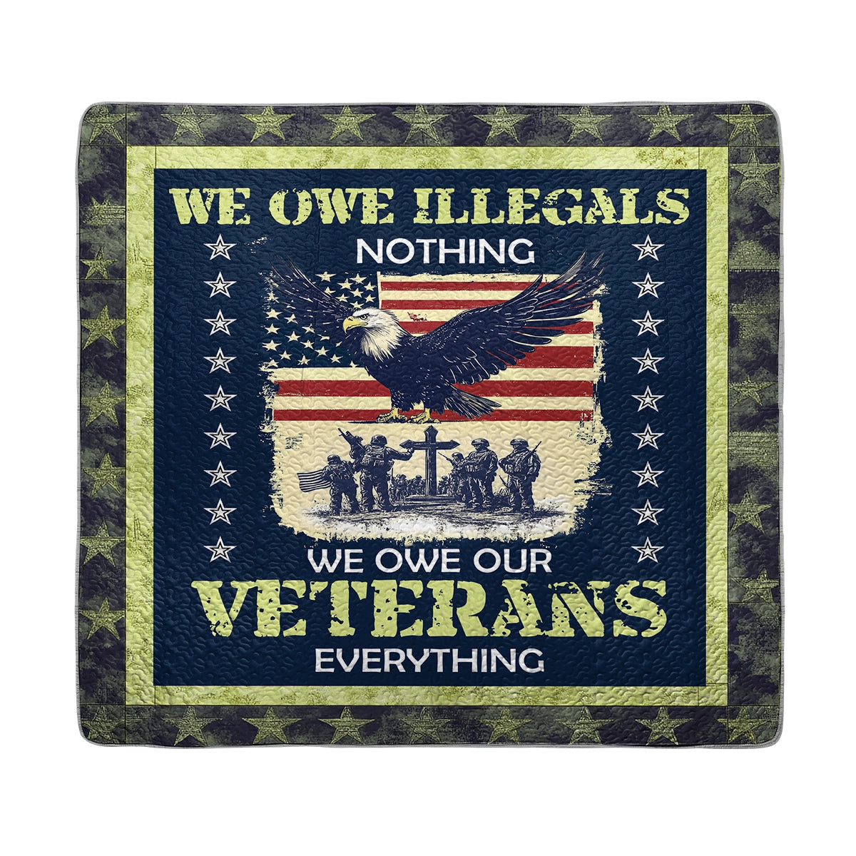 Shineful All Season Quilt 3-Piece Set - Veteran's Pride
