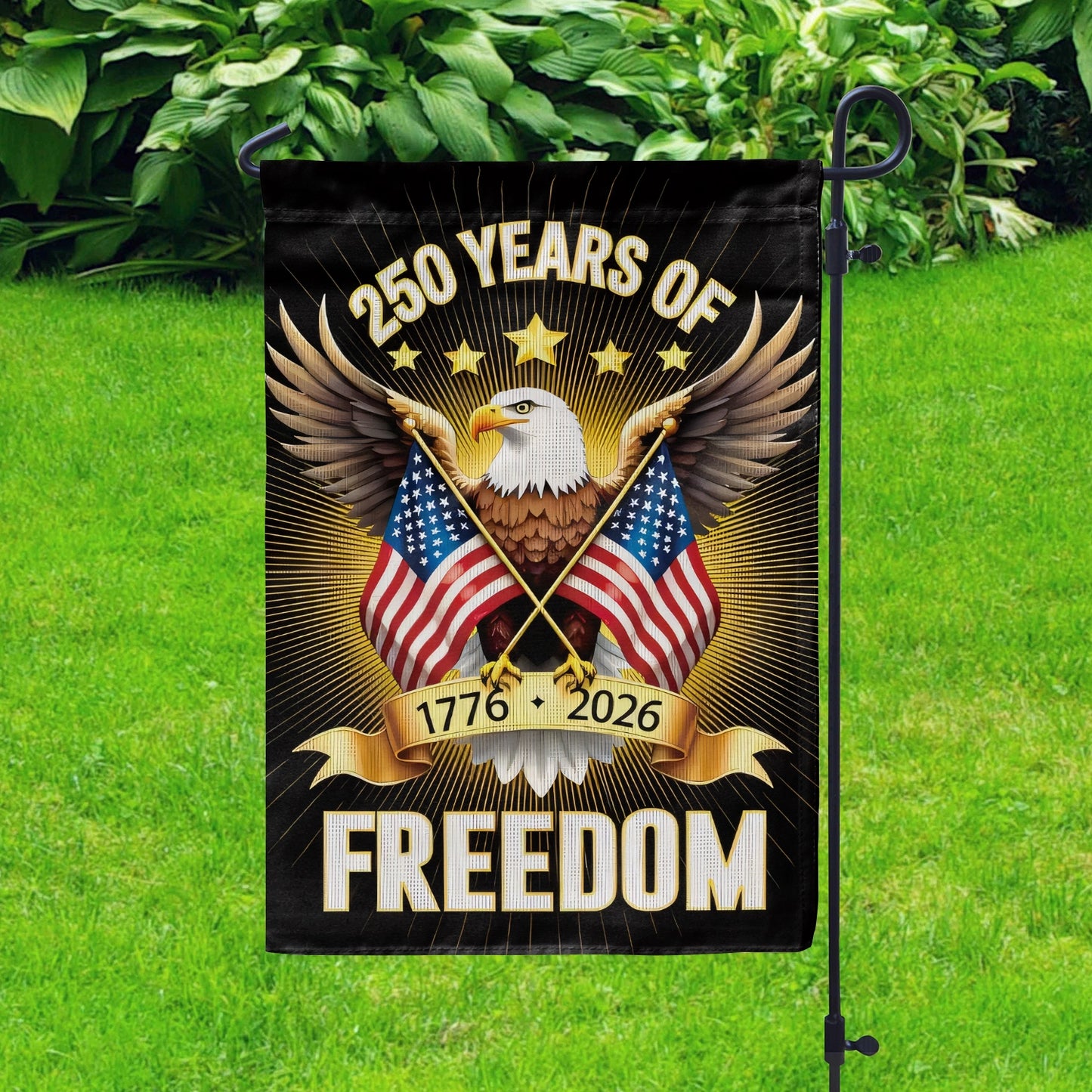 Shineful Gargen Flag 12" x 18" - Liberty Endures