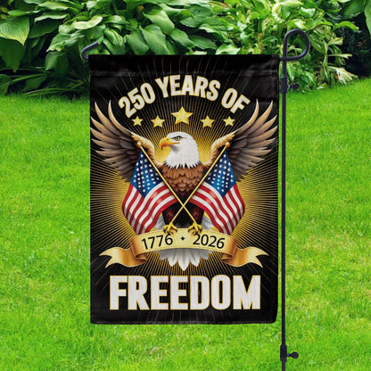 Shineful Gargen Flag 12" x 18" - Liberty Endures