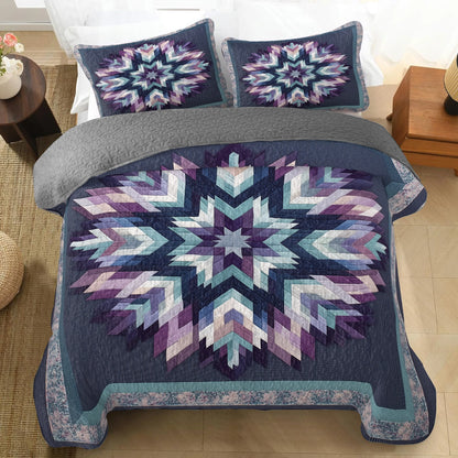 Shineful All Season Quilt 3-Piece Set Twilight Star