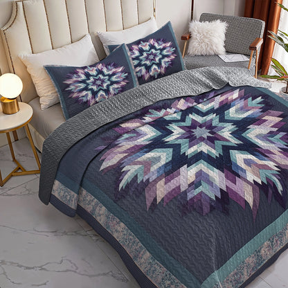 Shineful All Season Quilt 3-Piece Set Twilight Star