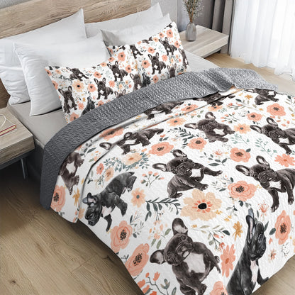 Shineful All Season Quilt 3-Piece Set Rosemary Frenchies