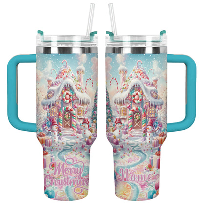 Shineful Tumbler Gingerbread House Christmas