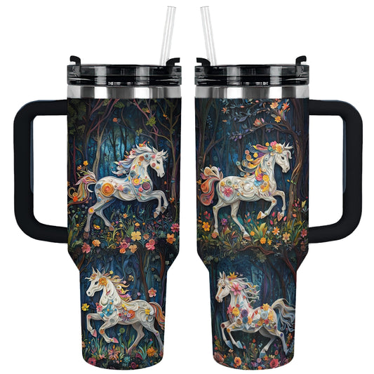 Shineful Tumbler Enchanted Forest Horse