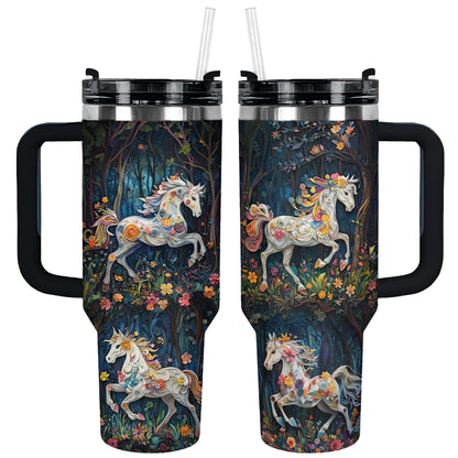 Shineful Tumbler Enchanted Forest Horse