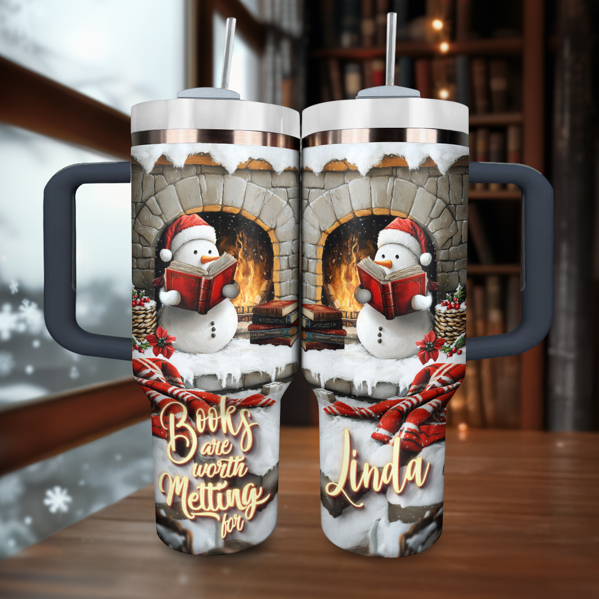 Shineful Personalized Tumbler Books Are Worth Melting