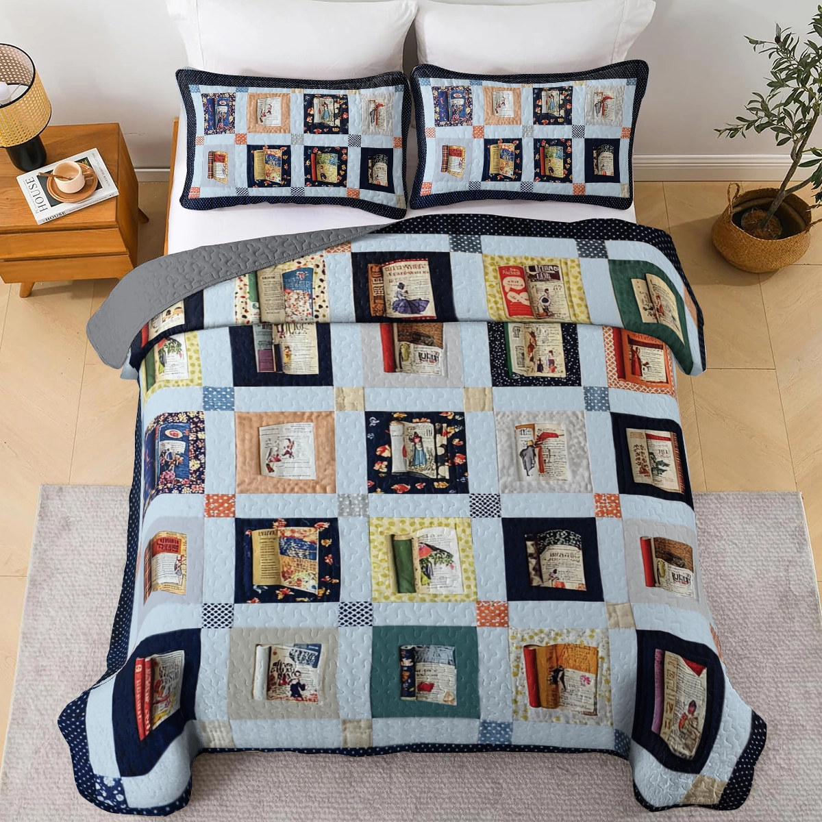 Shineful All Season Quilt 3-Piece Set - Storybook Escape