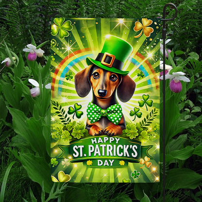 Shineful Gargen Flag 12" x 18" - Lucky Pup Irish