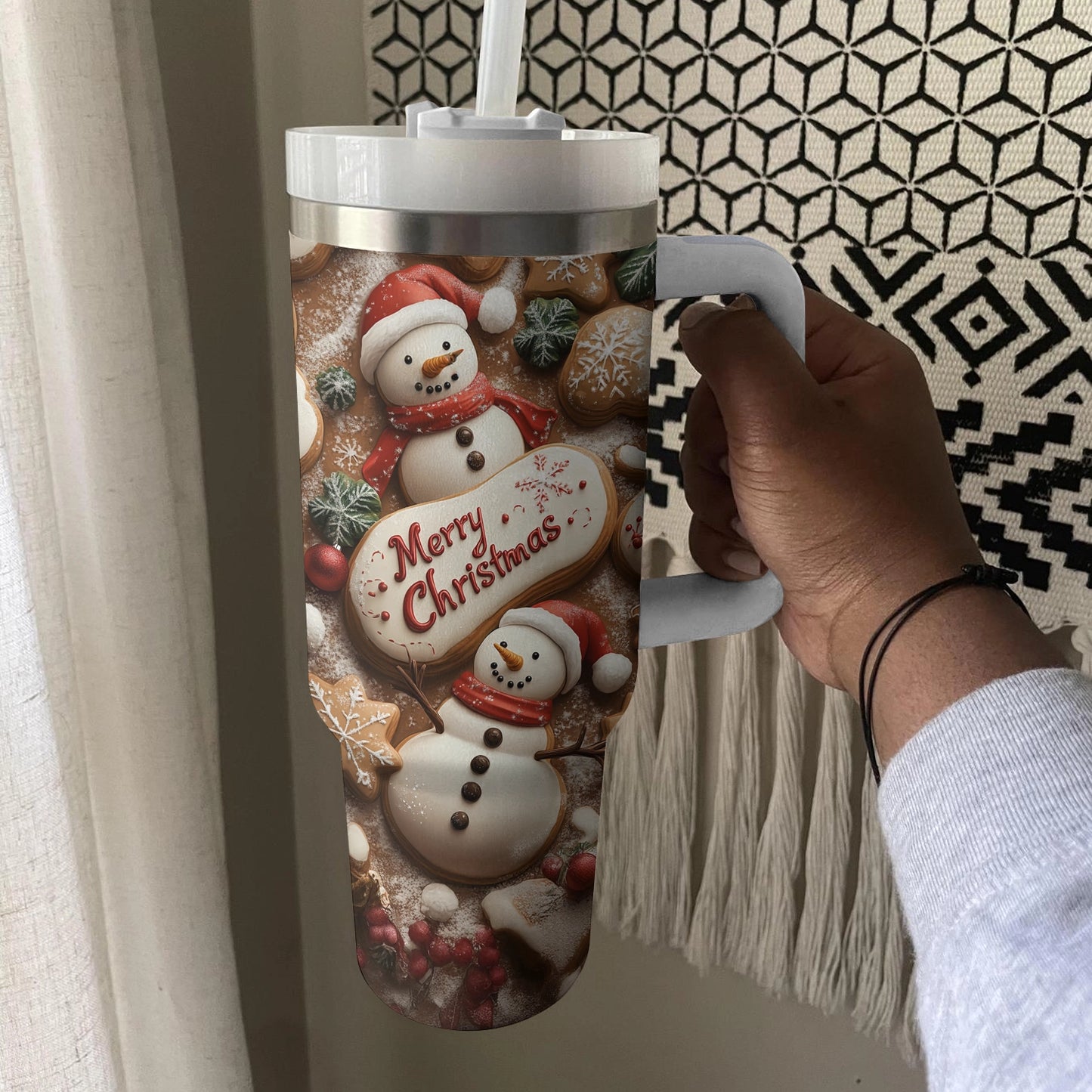 Shineful Glossy Tumbler Sweet Treats Christmas Cookie
