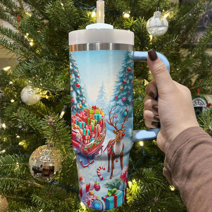 Shineful Tumbler Reindeer’s Ride