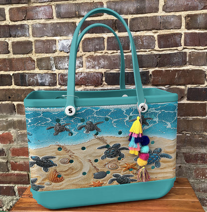 Shineful Beach Bag Turtle Journey