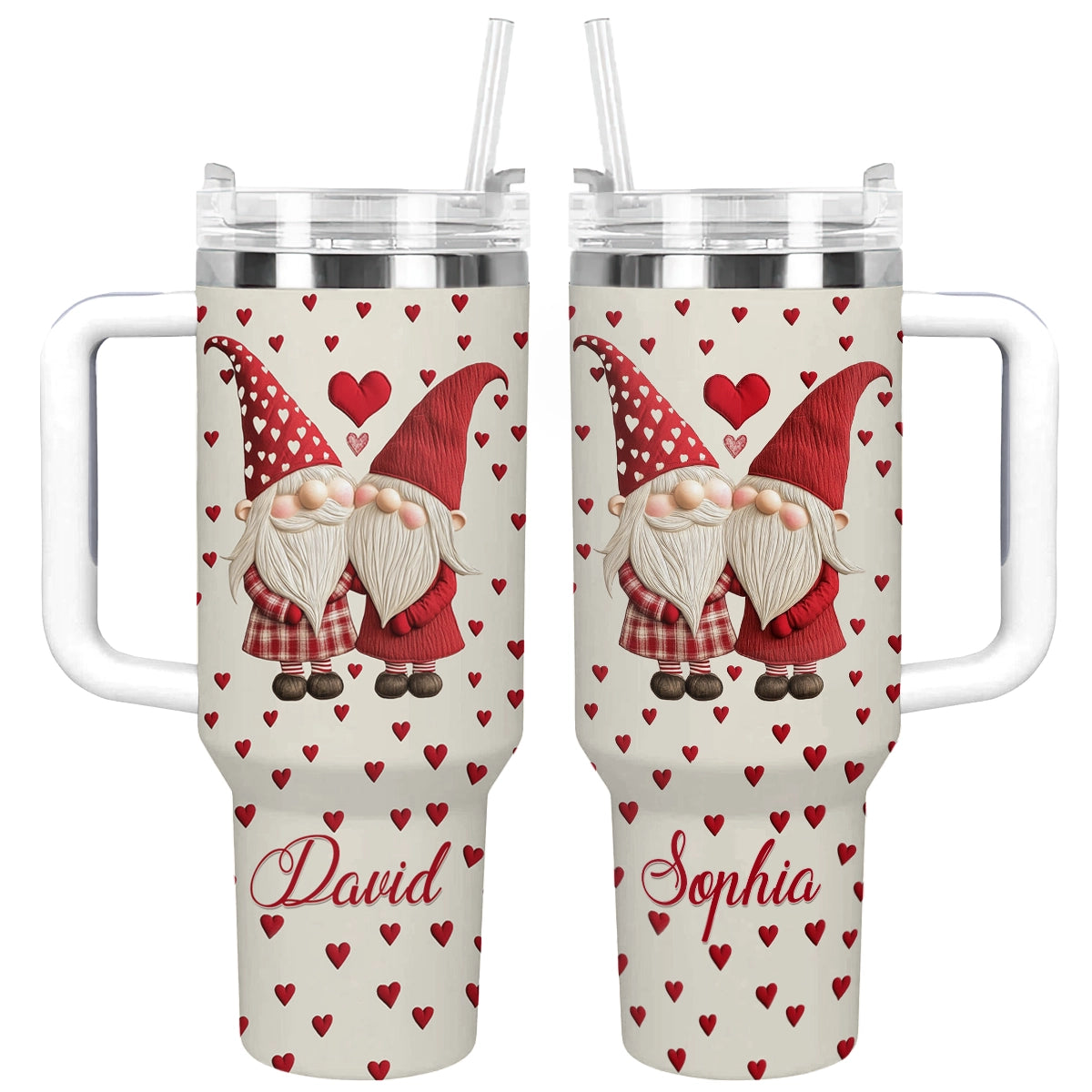 Shineful Tumbler Personalized Adorable Gnome