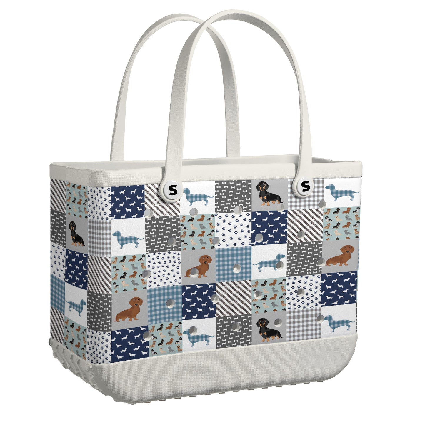 Shineful Beach Bag Dachshund Delight